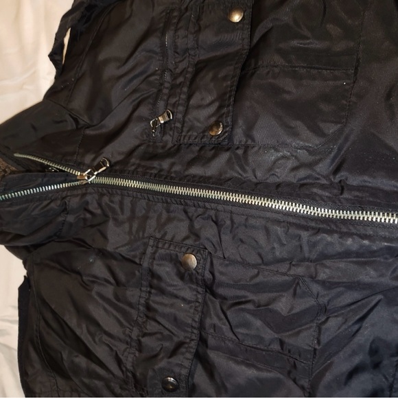 Express Black Men’s winter Coat With Detachable Liner and Hood. - Picture 4 of 4